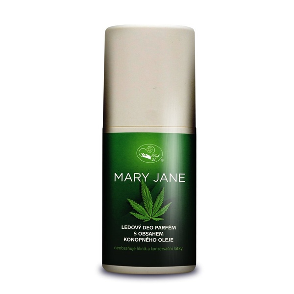 Ľadový deoparfém Mary Jane s konopným olejom