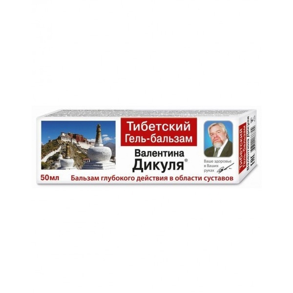 Tibetský gel balsam Valentina Dikula