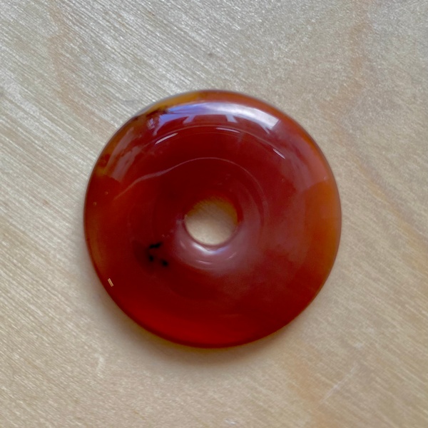 Prívesok “donut” Karneol