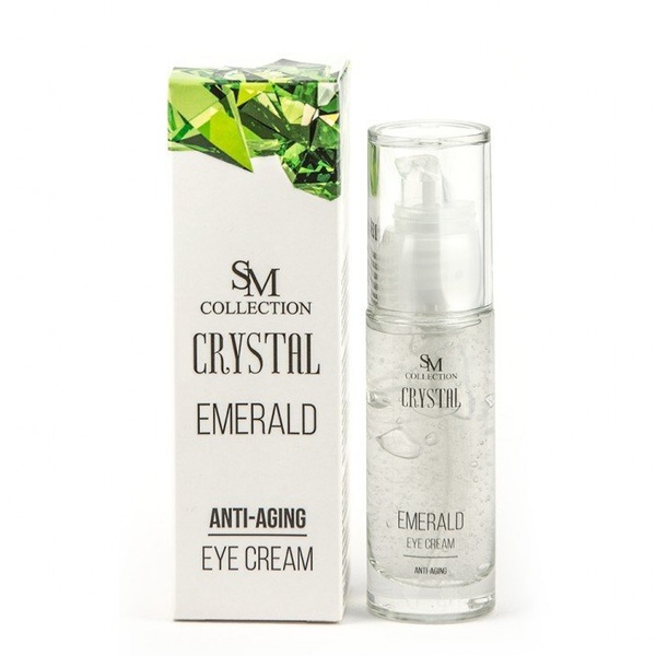 Prírodný gél na oči smaragd anti - aging